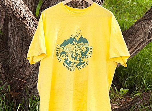 T-shirt: Calgary White Water Club