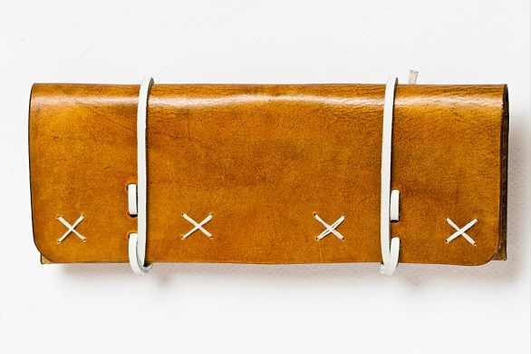 Leather Tobacco Pouch: White Wizard