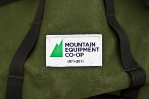 MEC Klettersack 4th Anniversary Edition label