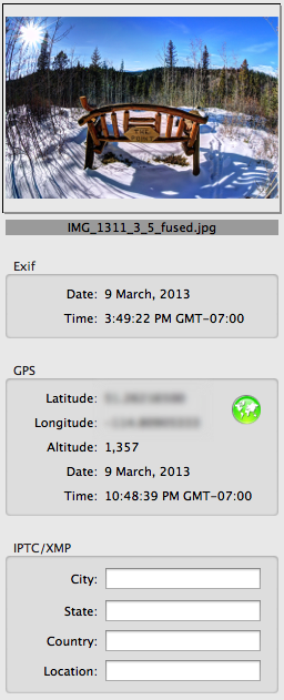 GPSPhotoLinker GPS Data Viewer
