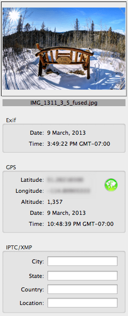 GPSPhotoLinker GPS Data Viewer