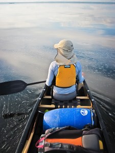 Which way? Canoeing on Black Lake