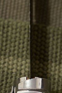 Opinel Carbon-steel Folding Knife No. 7 — Blade Detail