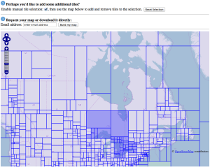 OSM Custom Map Built On Demand