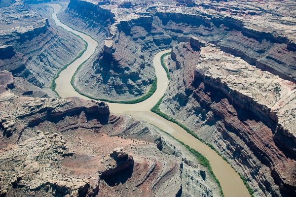 Confluence of the Colorado River and Green River, Utah