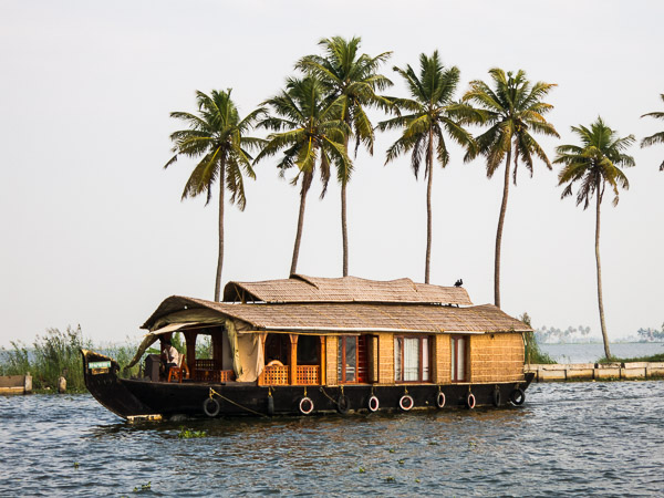 Houseboat, Kerala, India