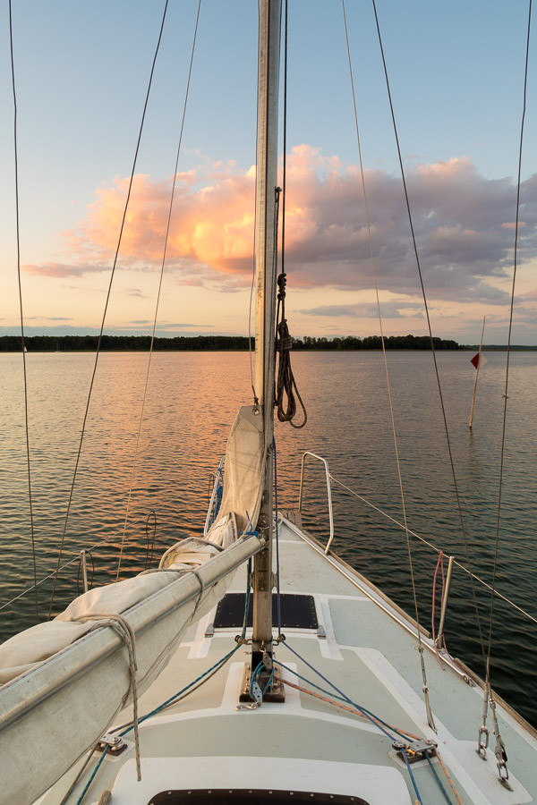 Sunset Sailing, Lake Sniardwy, Poland
